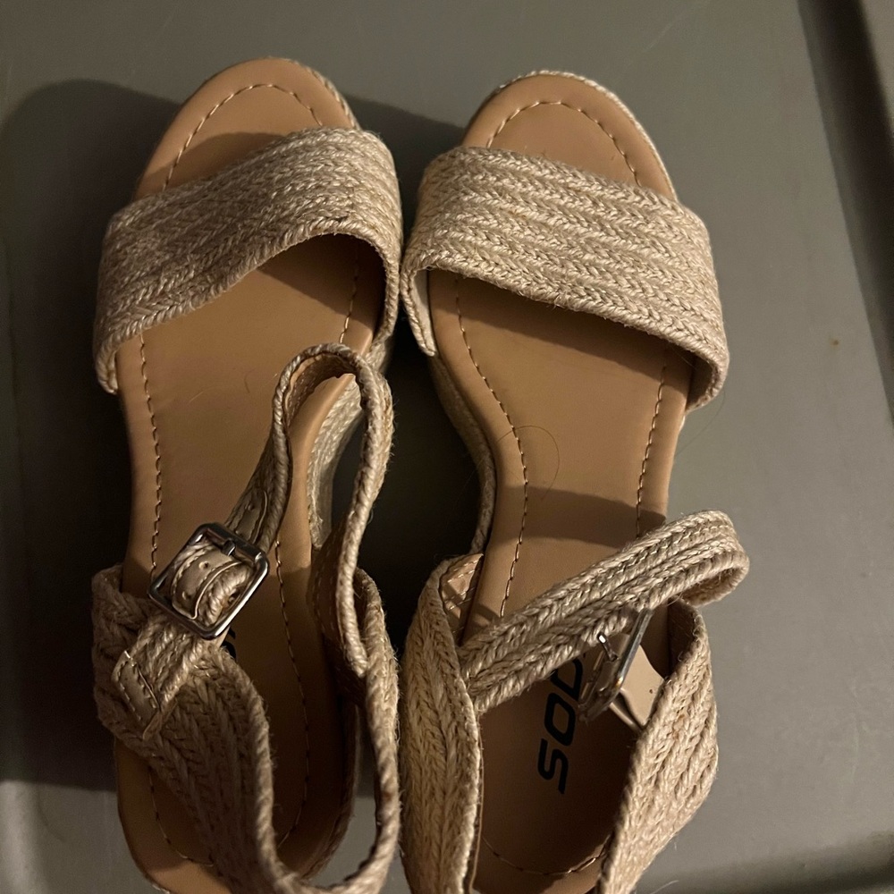 Tan Strappy Sandals